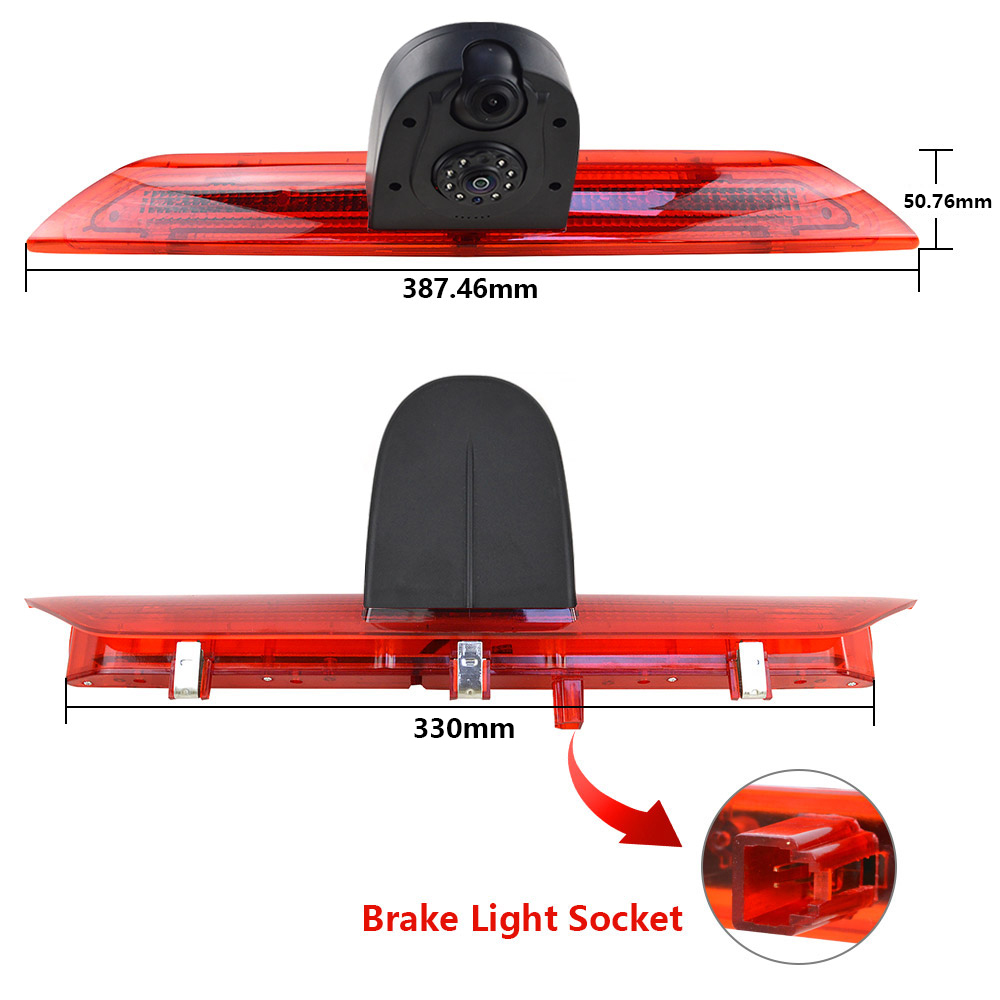 Ford Transit Dual-Lens Brake Light Camera - 图片 10
