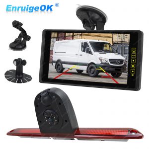 Dual-lens Volkswagen Crafter Reversing Camera Kit & 9" Monitor